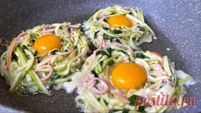 Таких вкусных ЯИЦ на завтрак я еще не ела! Так ВКУСНО и так просто и быстро!