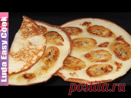 НЕОБЫЧНЫЕ БЛИНЫ на ЗАВТРАК! Быстро Вкусно Просто