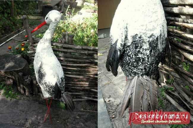 Аист своими руками для дачи
