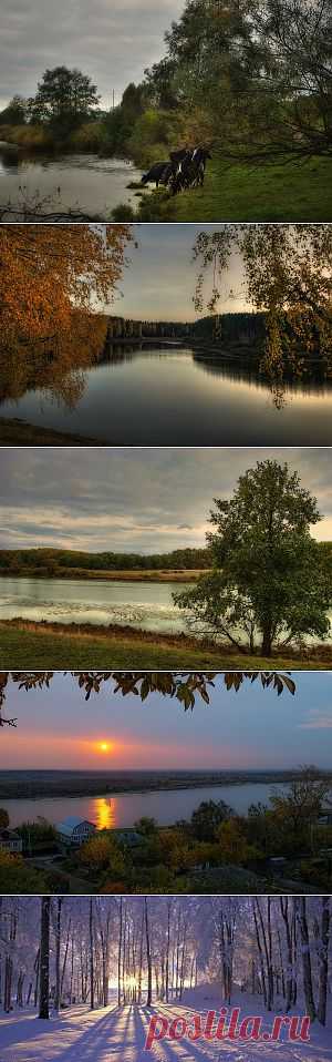 Красивые пейзажи деревенской природы | Newpix.ru - позитивный интернет-журнал