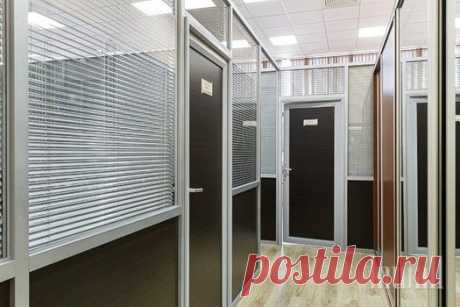 Как можно применять стационарные офисные перегородки?