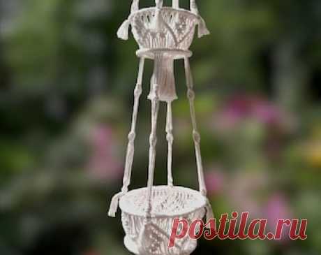 DIY Macrame plant hanger PDF pattern Tutorial Instructions - Etsy Молдавия