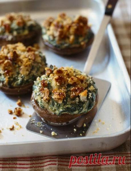 Журнал Sainsbury `s - Херби фаршированная шампиньонами