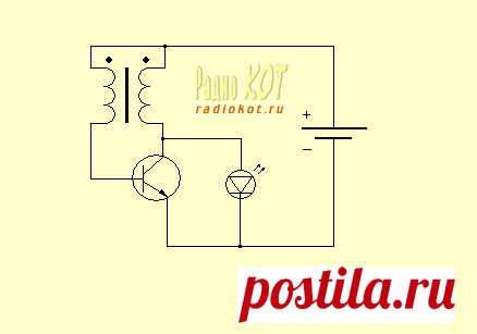 РадиоКот :: Полвольта для светодиода.