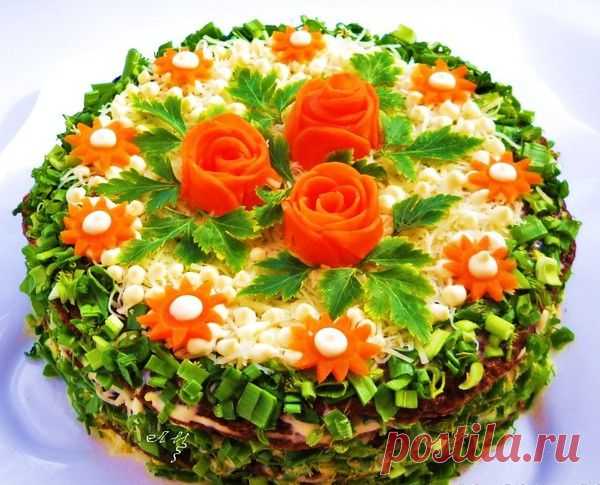 Бутербродные торты (рыбные)