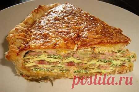 Слоеный пирог "Галета". - Простые рецепты Овкусе.ру