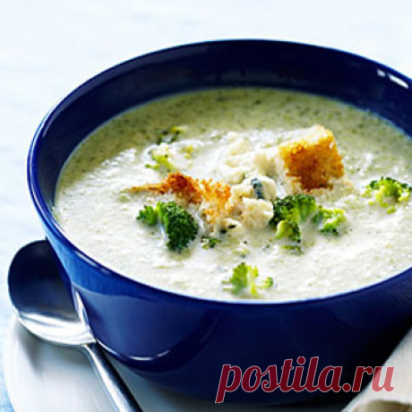 Рецепт супа-пюре с брокколи и беконом