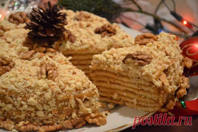 Торт на сковороде "Ореховый трюфель" - Наша Кухня - Простые рецепты для всех