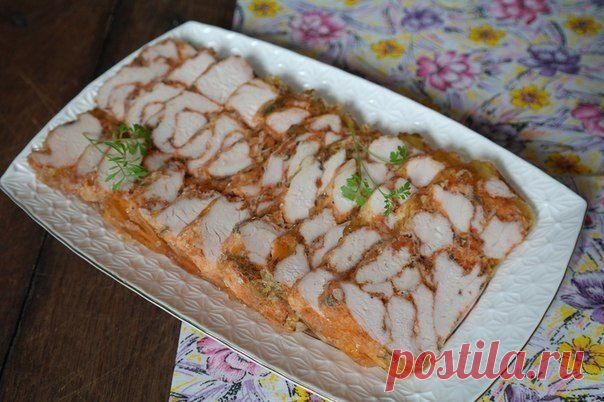Мраморное мясо - очень вкусно и смотрится изумительно....
