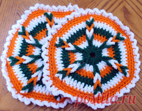 Kaleidoscope Hot Pads
