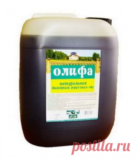 Как самому приготовить олифу