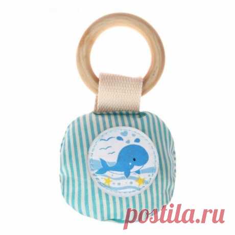 Кольцо деревянное с игрушкой для малыша