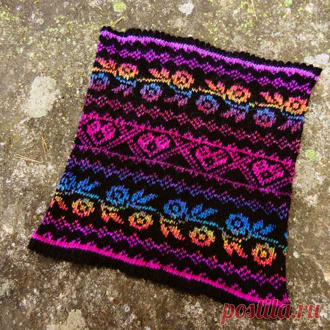 ВЯЗАНИЕ В ТЕХНИКЕ FAIR ISLE (разрезной жаккард)