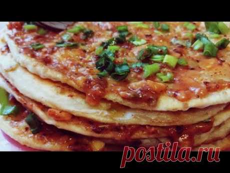 Аромат сводит с ума,очень Вкусные Лепёшки покрыты  секретным соусом!