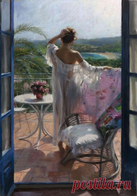 Солнечная живопись испанского художника Винсент Ромеро Редондо..