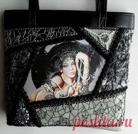 «Черная с бусами сумка» — карточка пользователя orel.maria2015 в Яндекс.Коллекциях