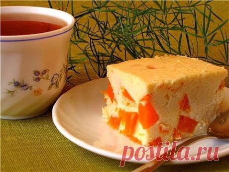 Тыквенно-творожный десерт.Тыквенный пирог. Рецепт пирога.Kabak pastası