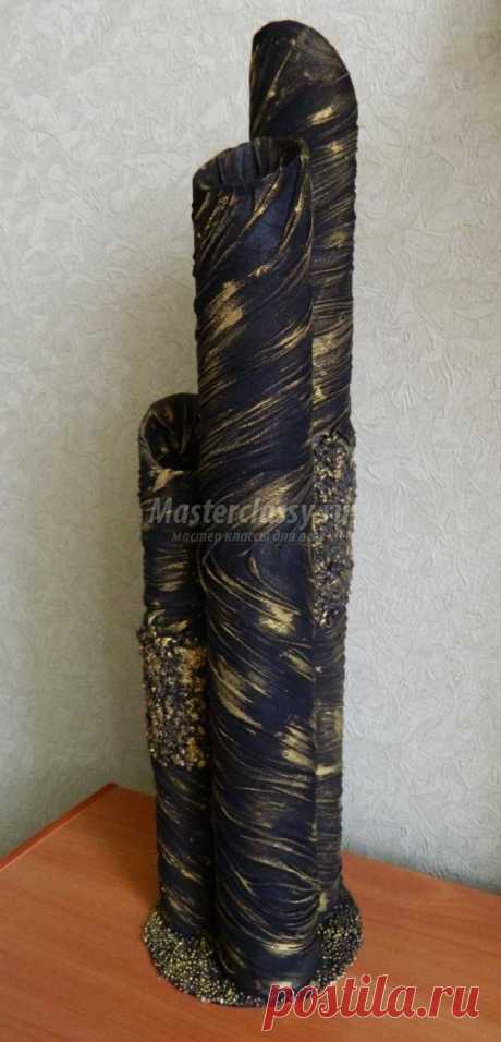 Вазы из остатков стройматериалов