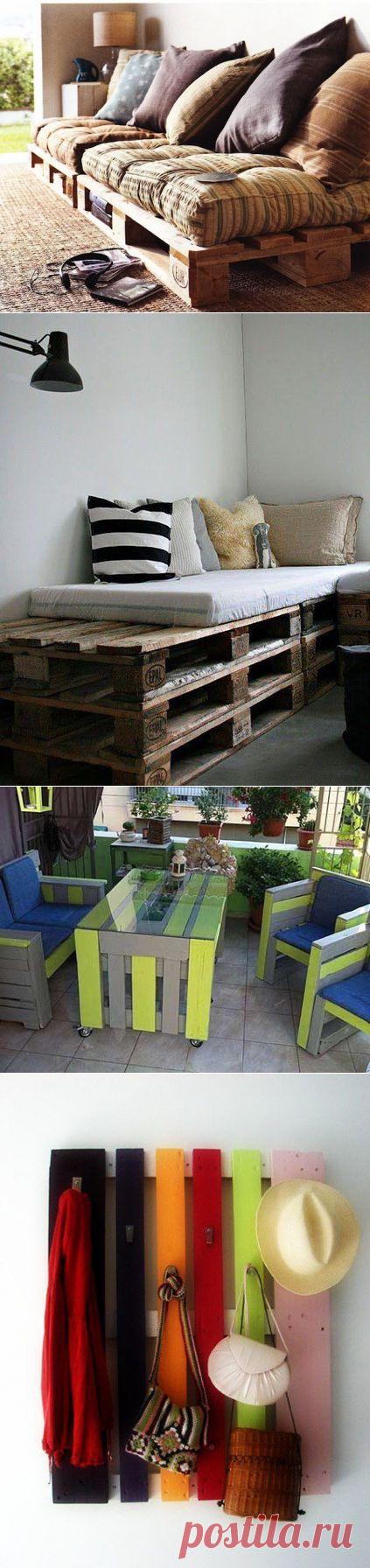 для дачи из строительных поддонов / Я - суперпупер