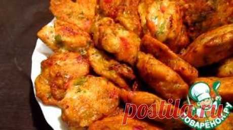 Мясо в овощном кляре - кулинарный рецепт