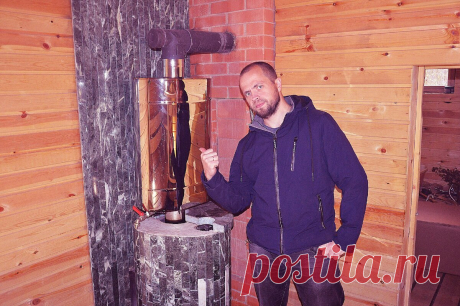 Думал, что воду в бане нужно греть от печи, но через 4 года сделал более удобный вариант | Баня на 5+ | Яндекс Дзен
