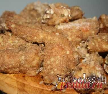 Хрустящие куриные крылышки фото рецепт приготовления