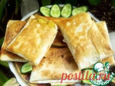 Хрустящие ленивые пирожки