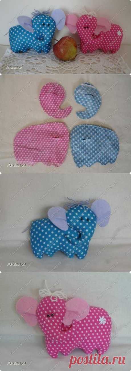 Слоники-примитивы | Сделай сам!