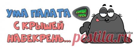 Ума палата с крышей набекрень...

#uznay_seba