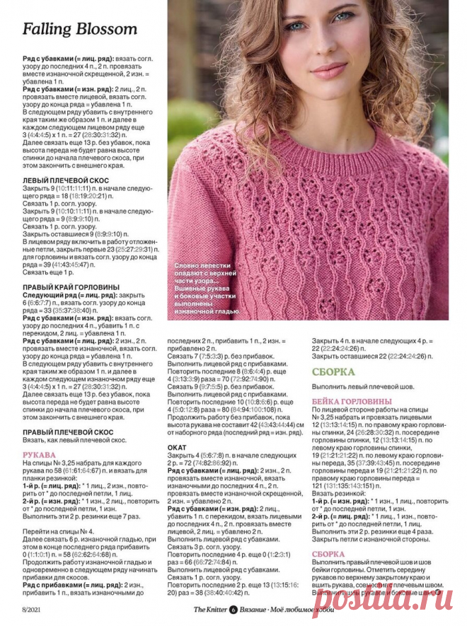 Журнал The knitter 08/2021. На русском языке. Описания и схемы. | knitting_in_trendd | Яндекс Дзен