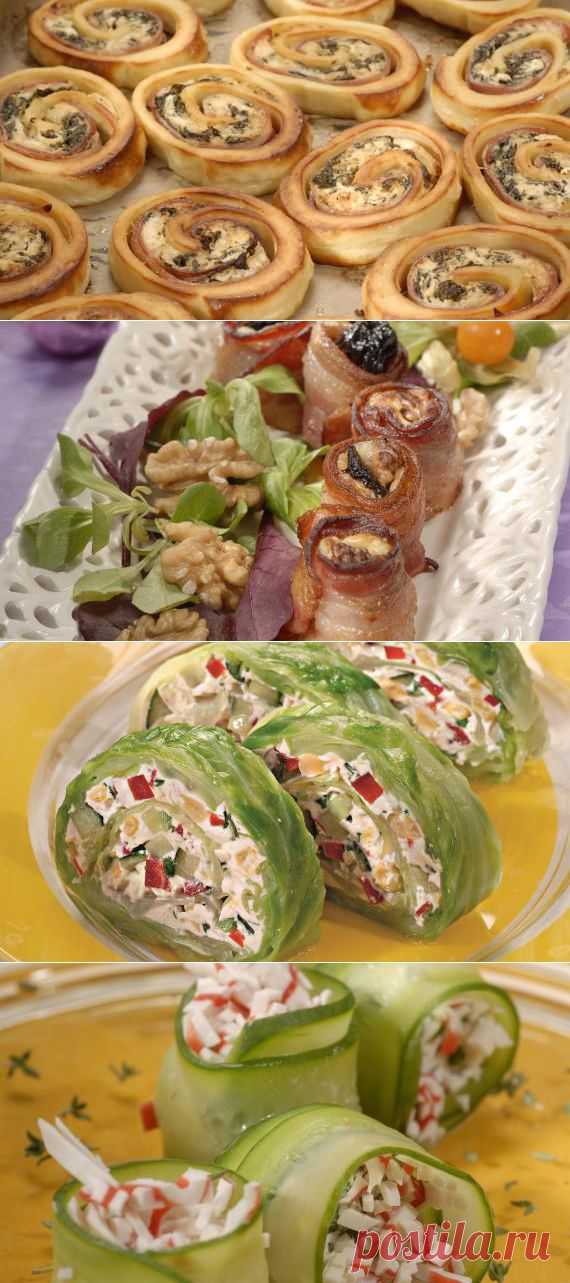 Рулеты для фуршета на Gastronom.ru