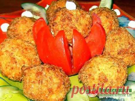 Пошаговый фото-рецепт: Картофельные крокеты на гарнир.