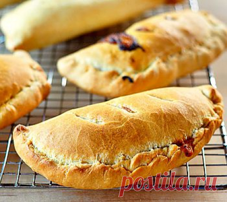 Как приготовить кальцоне по-домашнему - Пироги с мясом . 1001 ЕДА вкусные рецепты с фото!