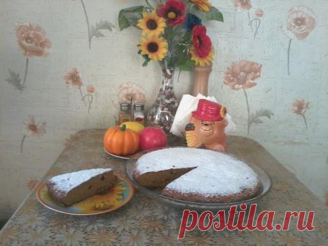 Пирог из тыквы. | 4vkusa.ru