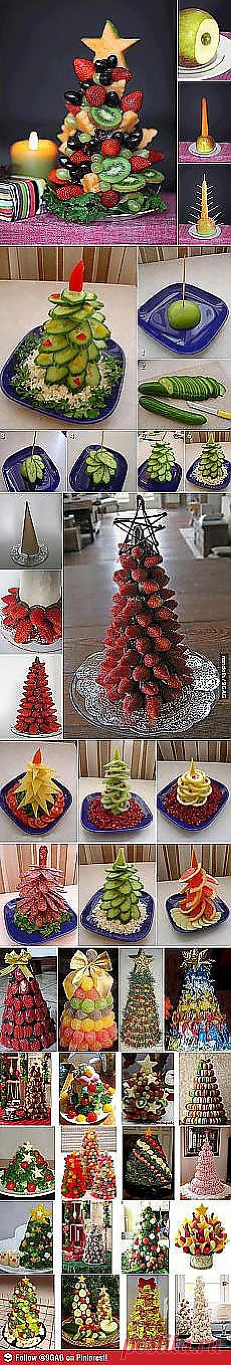 оригинальные и вкусные ёлочки