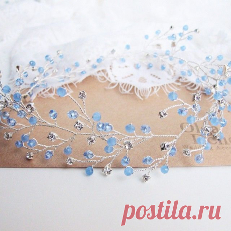 Веночек для чудесной невесты Ани @annabamm ))) #OlgaDelice