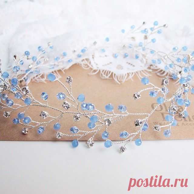 Веночек для чудесной невесты Ани @annabamm ))) #OlgaDelice