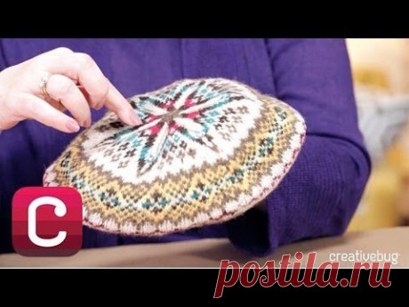 Stranded or Fair Isle Knitting with Edie Eckman | Creativebug