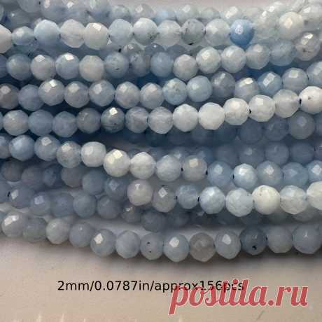 2 3 4мм натуральные голубые маленькие бусины - Temu Moldova