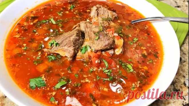 Очень наваристый, ароматный, самый вкусный грузинский суп Харчо