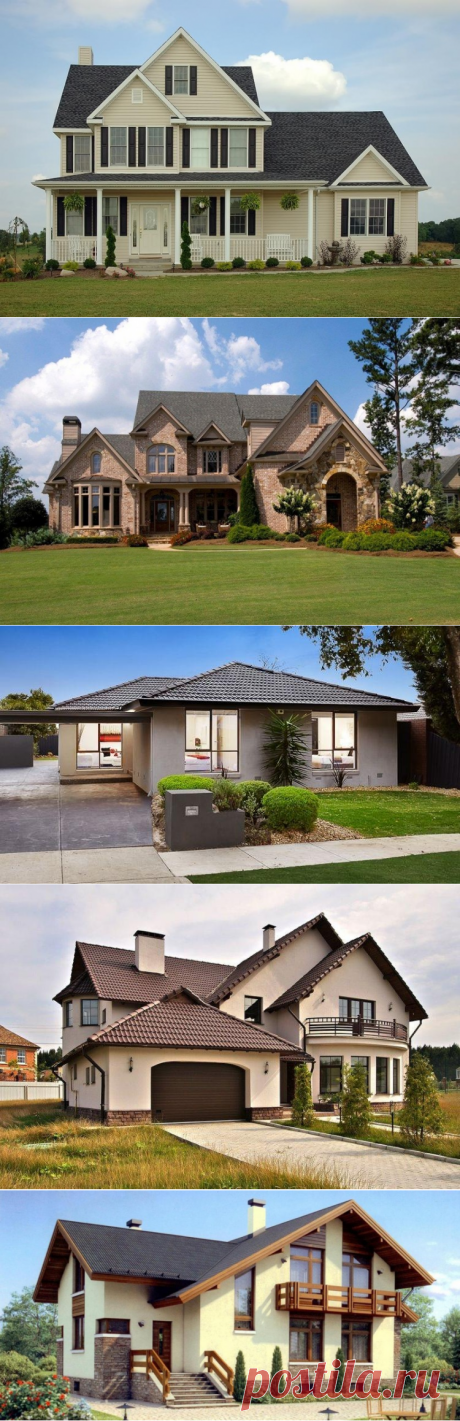 Необычное оформление фасадов — Роскошь и уют