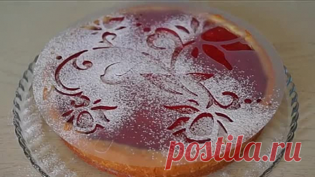 Песочный пирог с ягодами