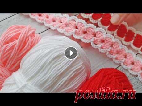 ЛЕГКО и КРАСИВО! Тесьма или ШНУР КРЮЧКОМ | Crochet Вяжем очень красивую тесьму или шнур крючком. Можно использовать такой шнур в качестве повязки на голову, идеально подойдет для фотосессии новорожденн...