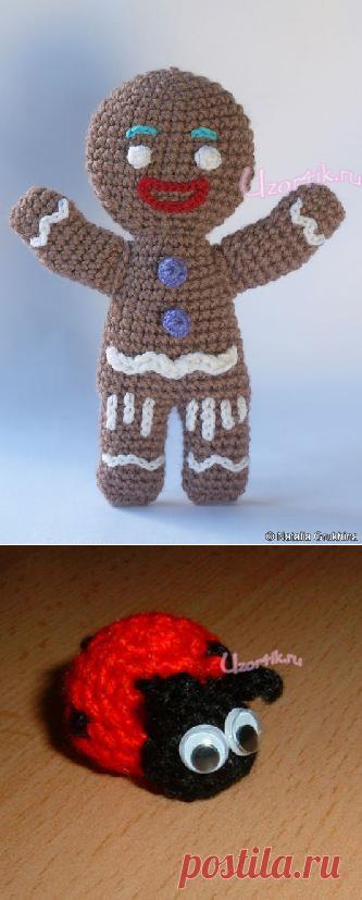 Вязание бесплатные схемы - вязаные игрушки | Узорчик.ру РУБРИКА