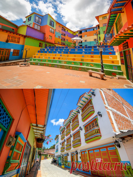 Путешественница обнаружила самый красочный город в мире