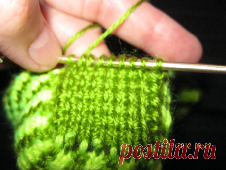 Как связать тунисским крючком (тунисское вязание) носки, тапочки, следки?