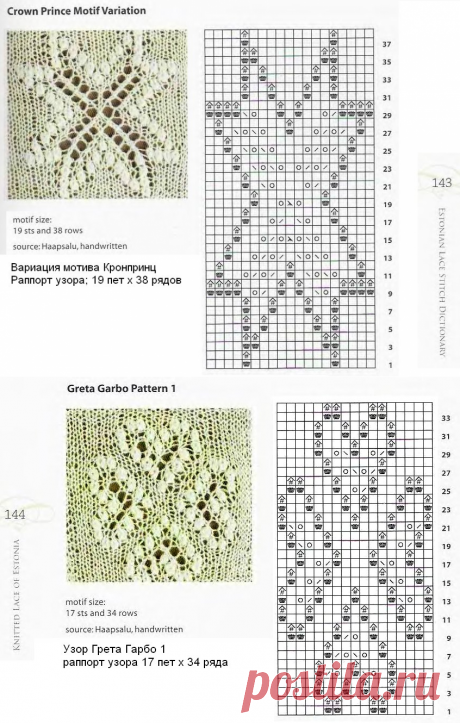 НЕСКОЛЬКО НЕОБЫЧНЫХ УЗОРОВ СПИЦАМИ И ИЗДЕЛИЙ С НИМИ