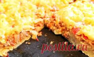 Запеканка из макарон с мясным фаршем. | Очень быстрые рецепты