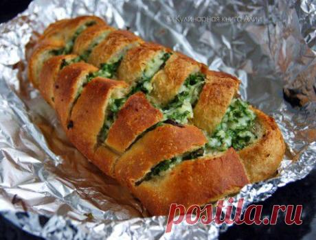 Запеченый батон с сыром и чесноком. | ДОСТОЙНАЯ ЖИЗНЬ НА ПЕНСИИ