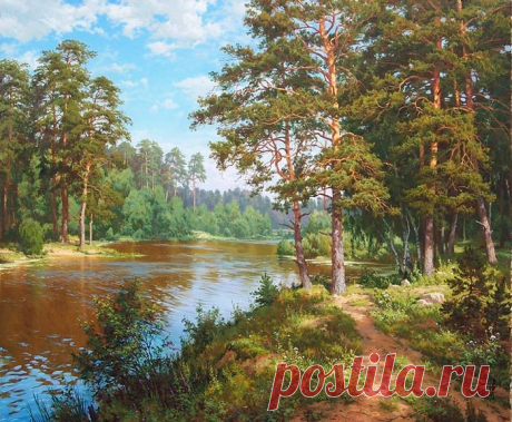 Пейзажи. Художник Басов Сергей